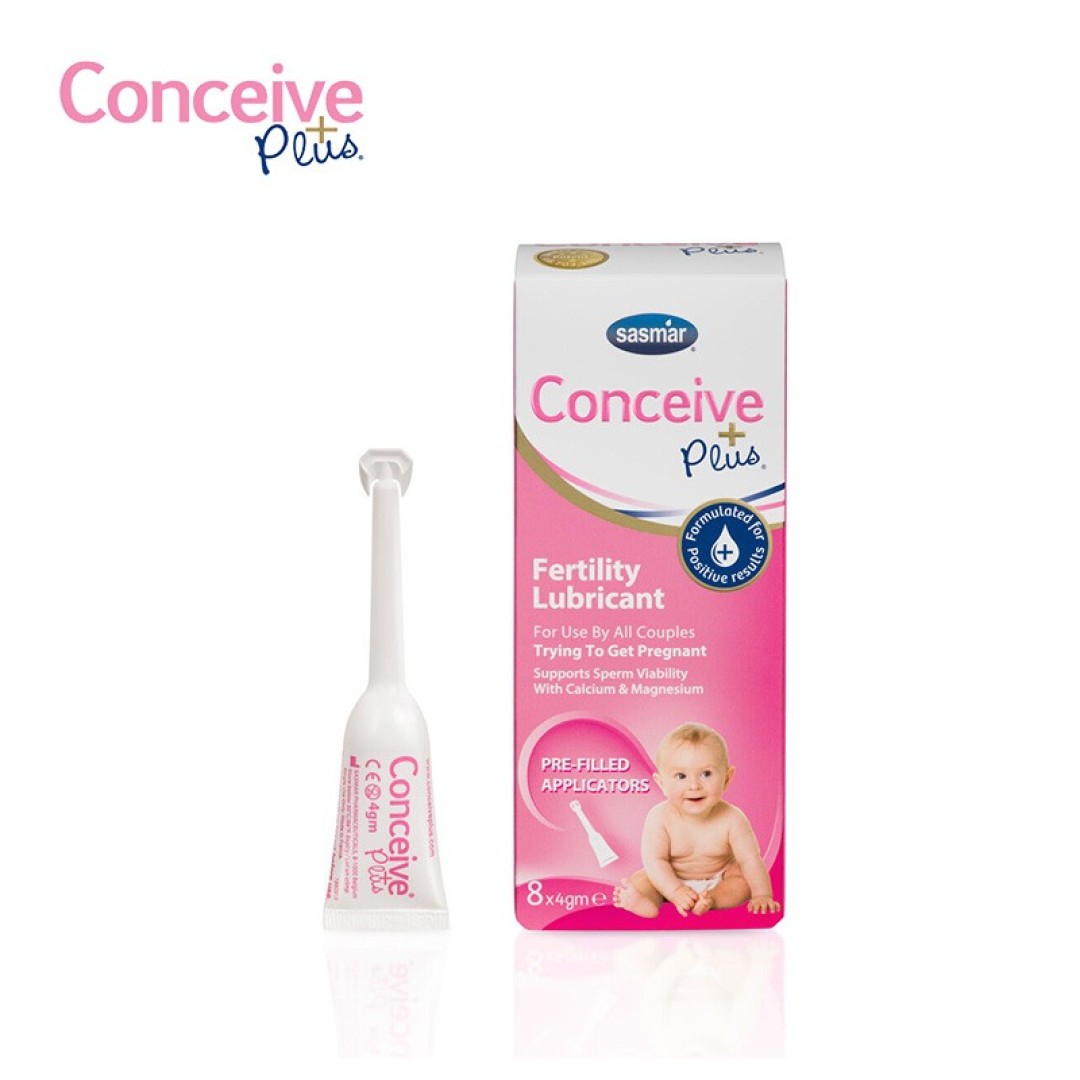 Conceive Plus 受孕潤滑劑 (預填充推管 8枝) 送驗孕試紙 10條