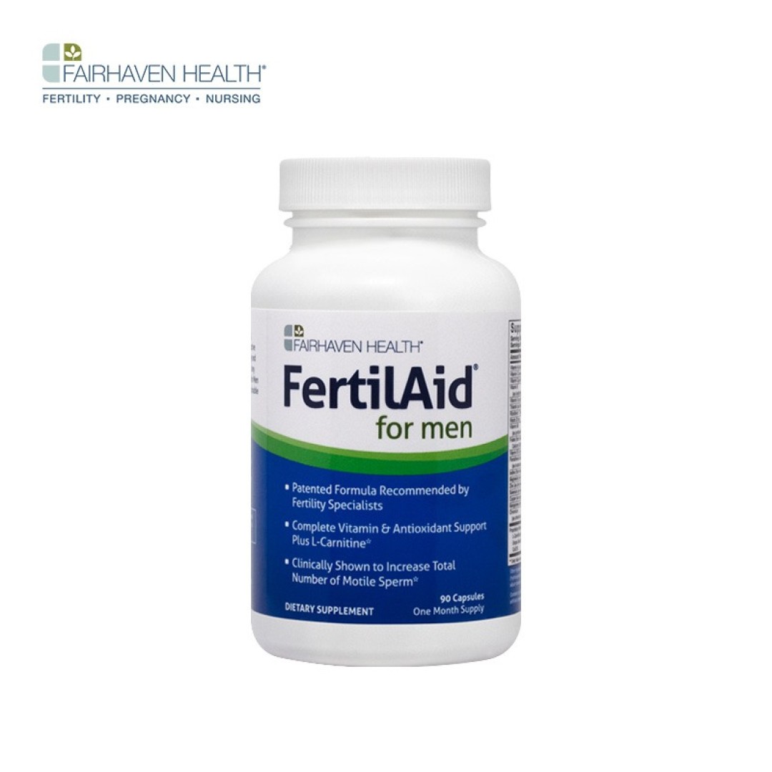 Fairhaven Health 生育補充劑 - FertilAid for Men 精子維生素 (90粒)