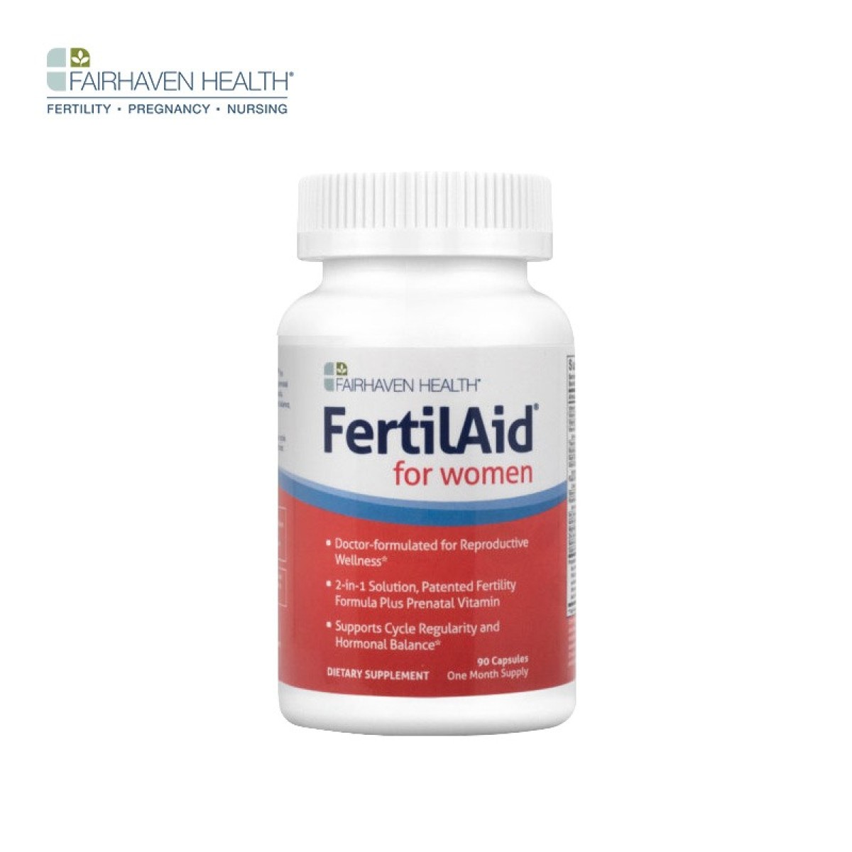 Fairhaven Health 生育補充劑 - FertilAid for women 卵子維生素 (90粒)